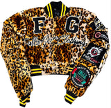 Cheetah Varsity Jacket