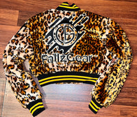 Cheetah Varsity Jacket